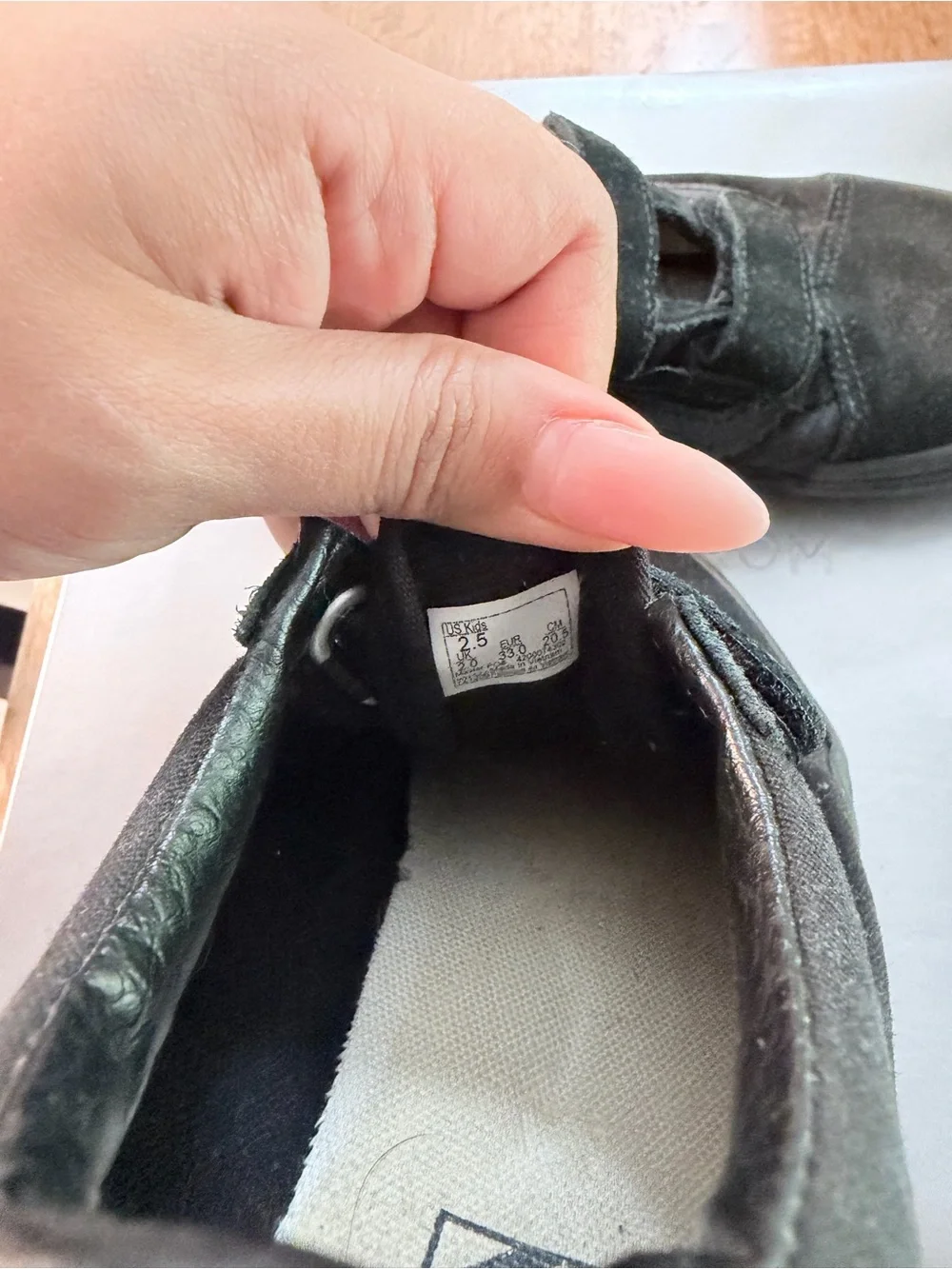 Vans black kids